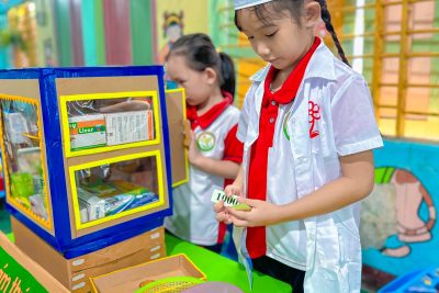 Ngày 20/4/2024 trường Mầm non tổ chức sinh hoạt chuyên môn.