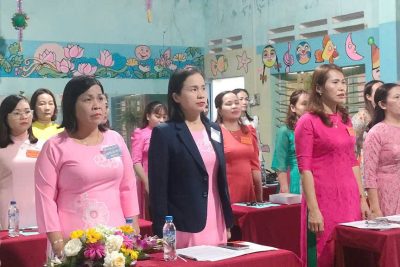 Đại Hội Chi bộ trường Mầm non thị trấn Mộ Đức nhiệm kỳ 2025-2027 thành công tốt đẹp.