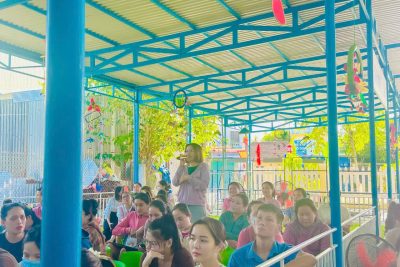 Trường Mầm non thị trấn Mộ Đức tổ chức Họp phụ huynh đầu năm học 2025-2026