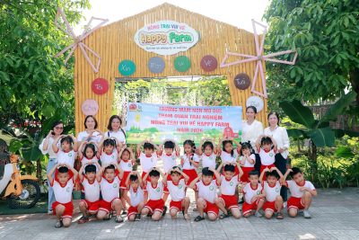 Hoạt động Trải nghiệm” Nông trại vui vẻ Happy Farm của các cháu Mẫu giáo lớn”