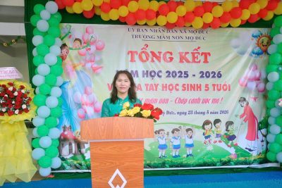 Tổng kết năm học 2025-2026 và Lễ chia tay  trẻ 5 tuổi